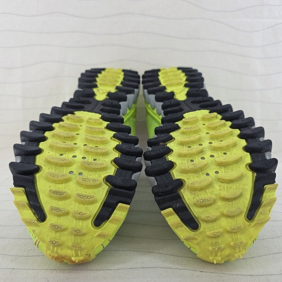 Adidas Womens Vigor TR Black Neon Yellow Purple Trail Running Shoes G66615 Sz 10 - Picture 13 of 15